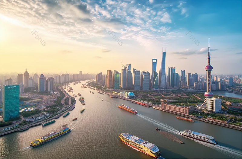 上海黄浦江东方明珠北外滩全景,高清,摄影图,摄影图片,图片大全,摄影图免费下载
